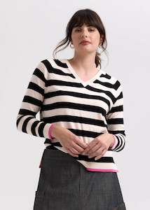 Zaket Plover: Essential Stripe V