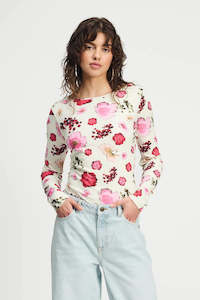 Pom Amsterdam: Loa Bouquet Cream Top