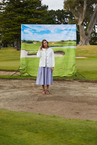 BowTique  Shacket Off White