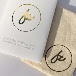 Silver + Gold Polishing Cloth