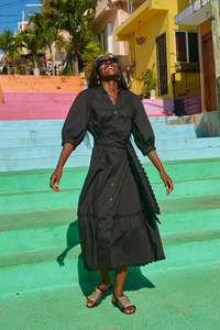 Haven: Brasilia Button Maxi Dress