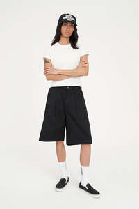 Oxford Pleated Short