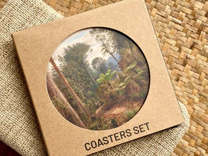 Living Collection Home Decor Online: Coasters set of 4 - Among The Kauri