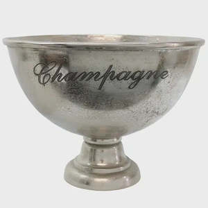 Living Collection Home Decor Online: Aluminium XL Champagne Bowl