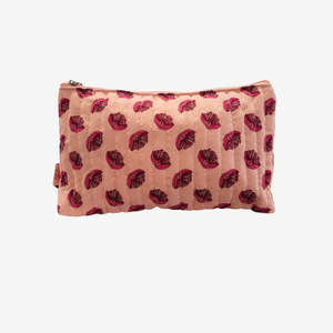 Ali Davies Cosmetic Bag - Pink - Large