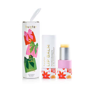 Body And Bath: Hanging 9gm Lip Balm - Xmas Flowers Collection