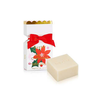 Body And Bath: Body Cleansing Bar Bon Bon - Xmas Flowers Collection