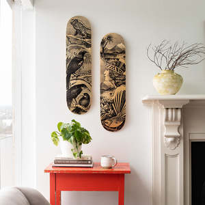 Home Decor: Skateboard Deck - Wall Hanging Art