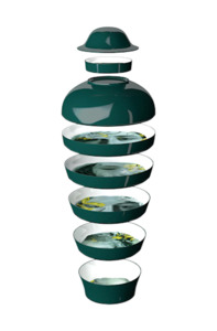 Home Decor: Qing Stackable Dishes - River