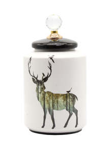 Stag Canister 20cm