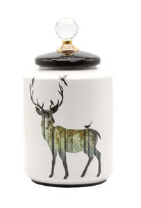 Stag Canister 23cm