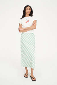 Skirts: Celine Lila Midi Skirt