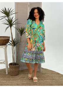 Tea House  Carmen Dress