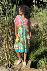 Flamingo Dresden Dress