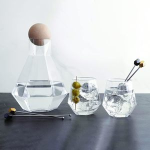 Living Collection Home Decor Online: Sippin' Pretty Geometric Decanter
