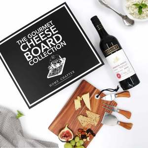 Living Collection Home Decor Online: The Gourmet Cheese Board Book Box