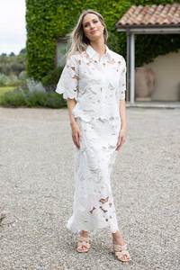 Crete Embroidered Skirt