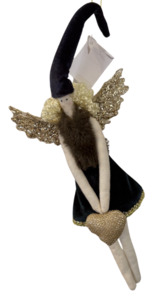 Sale: Green Velvet Angel