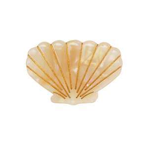 Womens Accessories: Shell Claw Cream