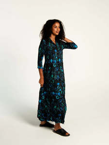 Long Nehru Coat Dress