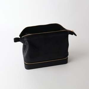 Living Collection Home Decor Online: Jewellery/Makeup Bag Large | Black Velvet