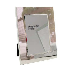 Living Collection Home Decor Online: Picture Frame | Silver Plated 6×4″