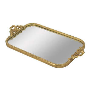 Gold Mirror Tray