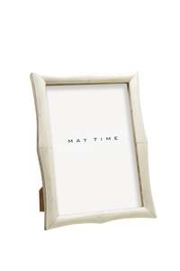 Living Collection Home Decor Online: Wavy Bone Photo Frame 5x7