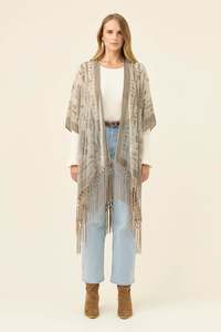 Isle Of Mine: Navi Velvet Cape - Stone - OS