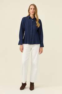 Sloane Denim Shirt - Indigo