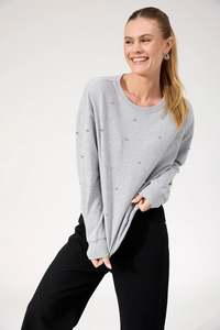 Boston Studded Sweatshirt