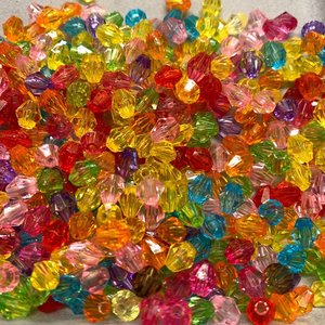 Products: Plastic Bicone Beads- Pack of 20 - Village Beads