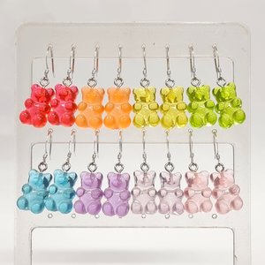 Gummy Bear Earrings - Village Beads