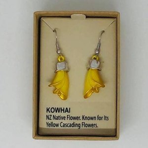 Products: Kowhai Earrings - Village Beads