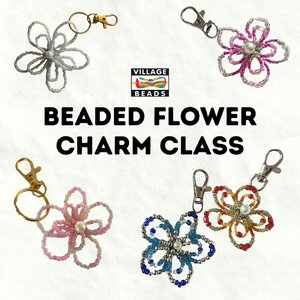 Products: Teens Class - Beaded Flower Charm - Village Beads
