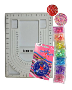 Products: Kids Bracelet Rainbow Starter Kitset - Village Beads