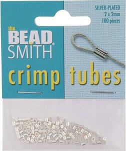 Crimp Tubes - Pack of 100 - Village Beads