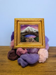 Needle Felted Landscape Class - Wool & Steel Needle Felting (Ages 15+) - Village Beads
