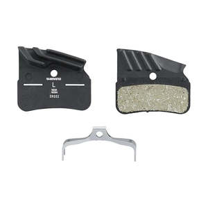 Components Brakes Brake Pads: SHIMANO RESIN PAD W/ FIN N03A 4 PISTON
