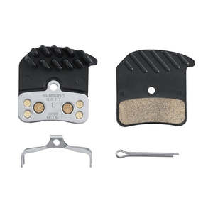 Components Brakes Brake Pads: SHIMANO DISC BRAKE PAD METAL WITH FIN H03C-MF 1 PAIR