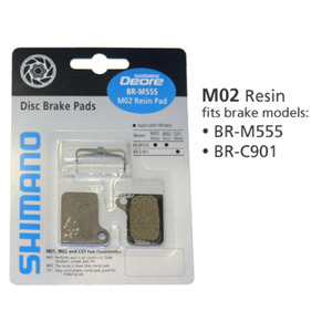 SHIMANO BR-M555 DISC BRAKE PADS 1PR M02 RESIN