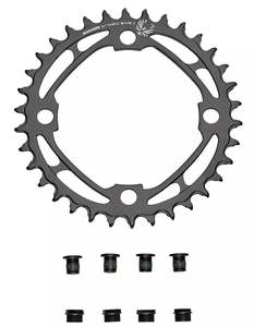 Components Gears Drivetrain Chainrings: Specialized CHR TURBO, 34T, EAGLE 12-SPD, 104BCD, 1X RING, STEEL
