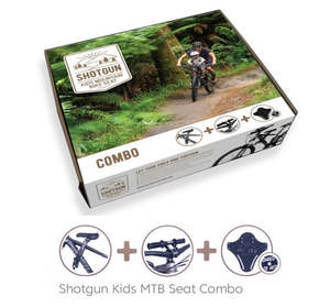 Accessories Carriers Fenders Child Seats: SHOTGUN COMBO - SEAT + HANDLEBAR