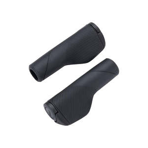 BBB 'KINGCOMFORT' ERGONOMIC LOCK ON GRIPS 135mm BLACK
