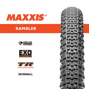 Components Tyres Tubes Gravel Tyres: MAXXIS RAMBLER 700X40C