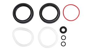 Fork Dust Wiper Upgrade Kit 38mm Black Flangeless Ultra-low Friction SKF Seals