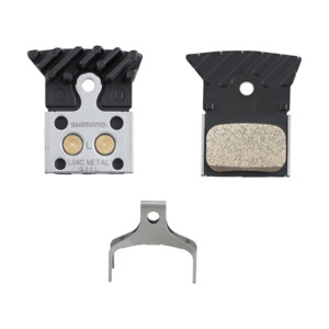 Components Brakes: Shimano L04C-MF Metal pad with fin and spring (pair)