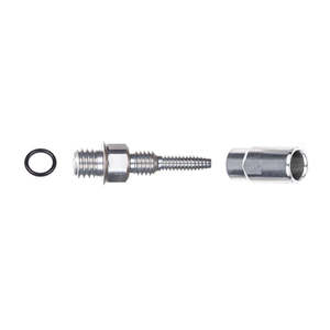 TRICKSTUFF FITTING M6X1 KEVLAR SILVERLVER