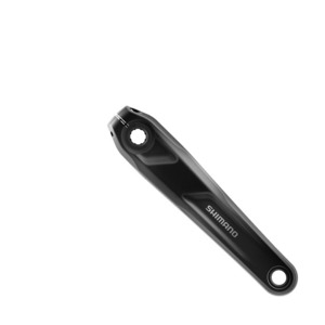 Components Gears Drivetrain Cranksets: SHIMANO Crankarm FC-EM600 24 mm Axle Serration 165.0 mm Black
