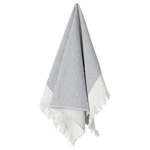 Casafina: Casafina Terry Stripe Tea Towel - Blue